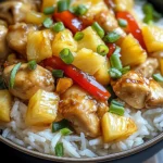 Pineapple Chicken with Rice