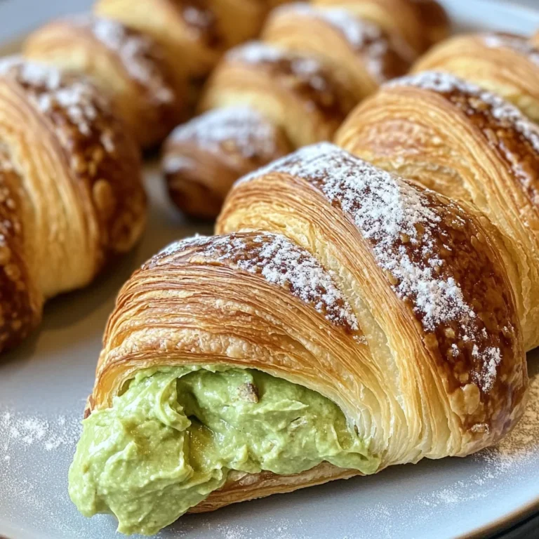 Pistachio Cream Croissants – The Best 9-Step Recipe for Bakery Flavor