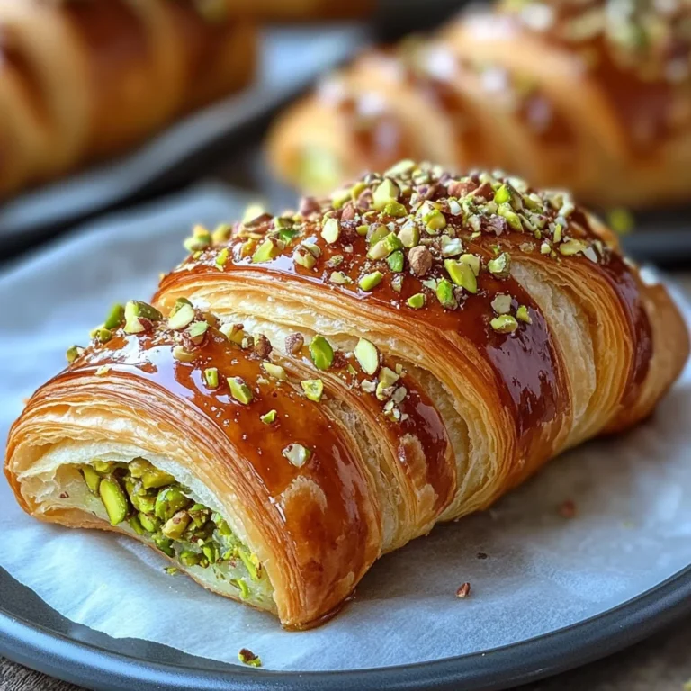 Pistachio Croissant Recipe
