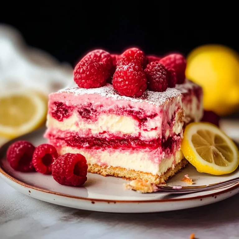 Raspberry Tiramisu