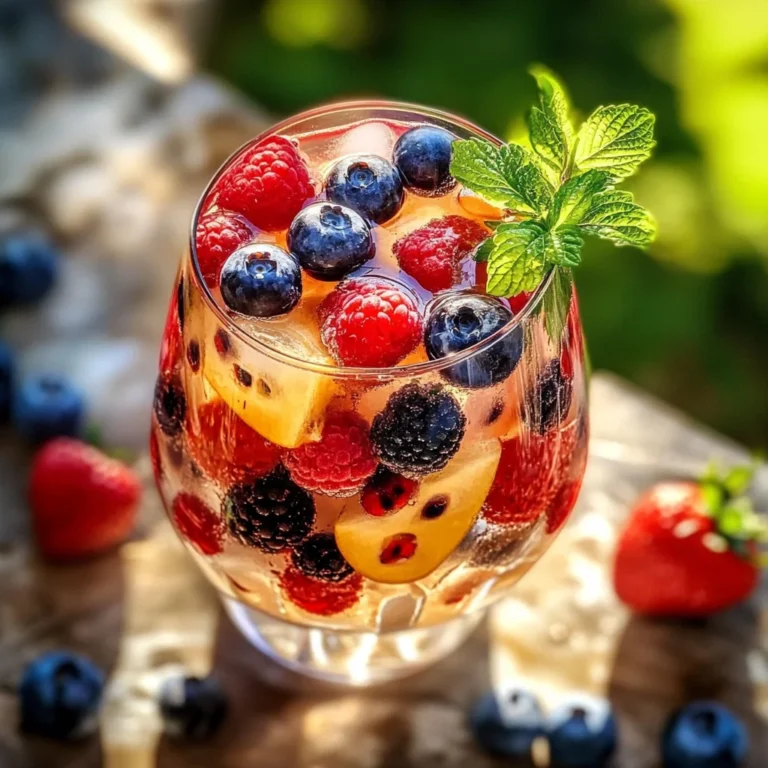 Refreshing Summer Berry Sangria Recipe