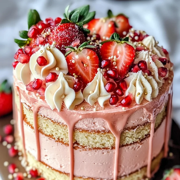 Strawberry Cchicken chicken hampagne Cake Recipe