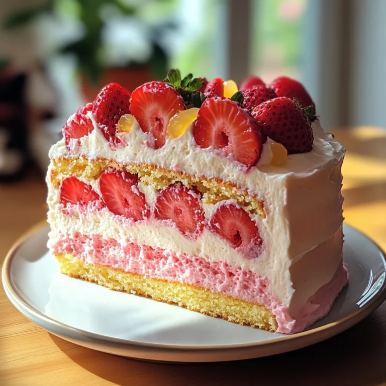 Strawberry Lemonade Cake