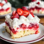 Strawberry Shortcake Poke Cake