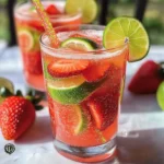 Tart and Sweet Strawberry Limeade