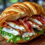 Turkey Bacon Chicken Croissant