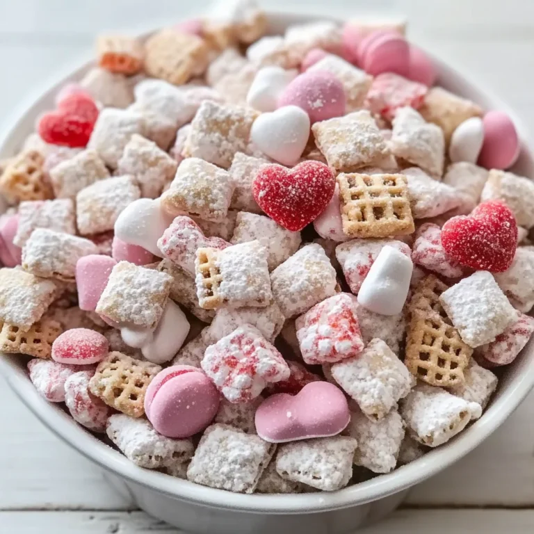 Valentine’s Day Muddy Buddies